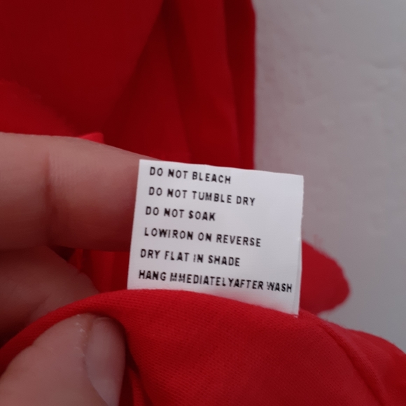 Polly Princess Red Mini Wrap Dress - Picture 11 of 11